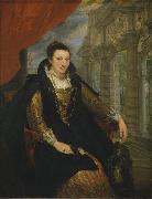 Anthony Van Dyck Portrat der Isabella Brandt oil painting on canvas